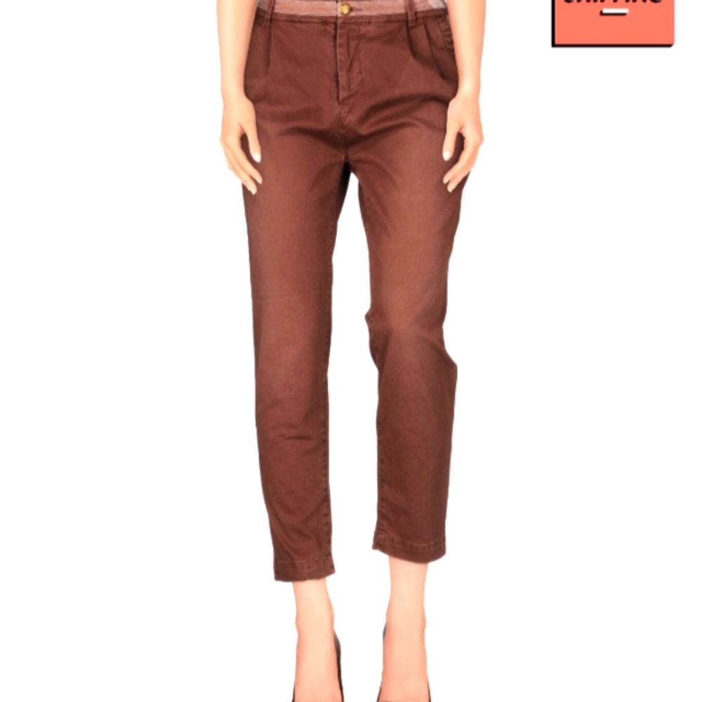 MONOCROM Chino Trousers Size 26 Stretch Fade look